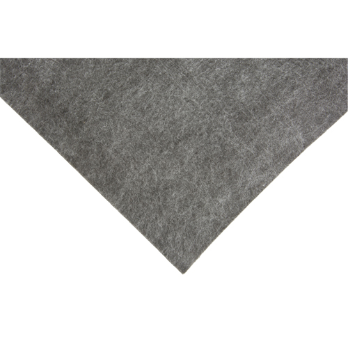 Adhesive Sorbent Mat, 36" W x 50' L, Mediumweight Trail Hammer and Bolt