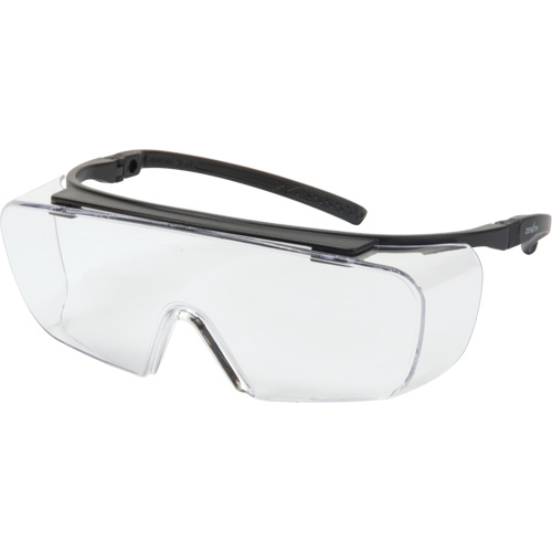 Z2700 OTG Safety Glasses, Clear Lens, Anti-Fog/Anti-Scratch, ANSI Z87+/Meets/Exceeds CSA Z94.3 Trail Hammer and Bolt