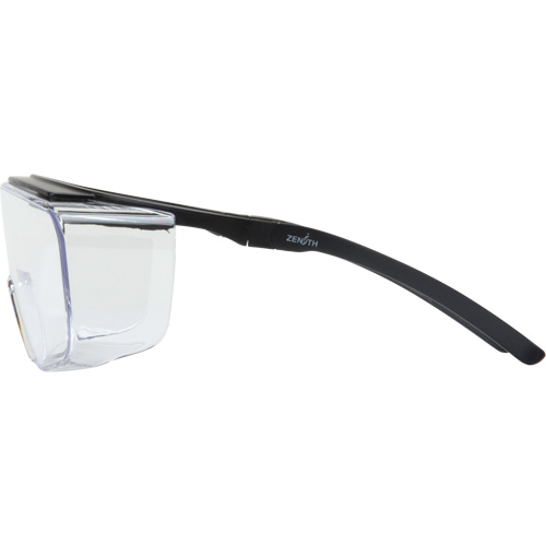 Z2700 OTG Safety Glasses, Clear Lens, Anti-Fog/Anti-Scratch, ANSI Z87+/Meets/Exceeds CSA Z94.3 Trail Hammer and Bolt