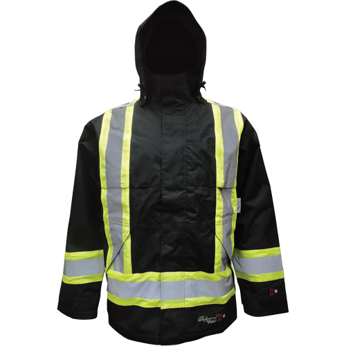 Manteau isol&eacute;, Polyester/Polyur&eacute;thane, Noir, Petit Trail Hammer and Bolt