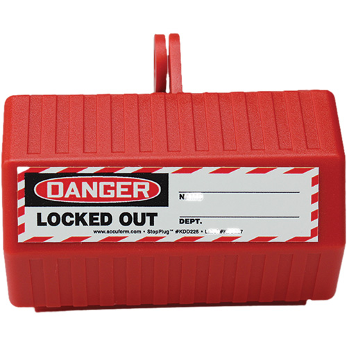 Dispositif de verrouillage Stopout StopPlug, Type Prise Trail Hammer and Bolt