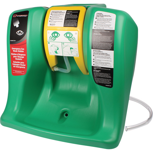 Douche oculaire Dynamic, Aliment&eacute; par gravit&eacute;, Capacit&eacute; 16 gal., Conformit&eacute; ANSI Z358.1 Trail Hammer and Bolt