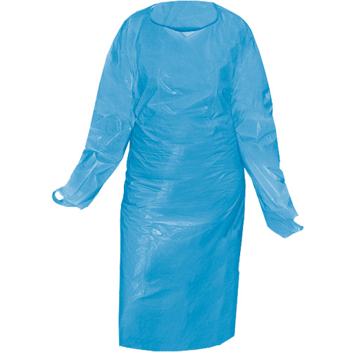 CoverMe Gowns, One Size, Blue, Polypropylene Trail Hammer and Bolt
