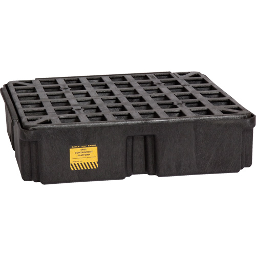 Plateforme de d&eacute;versement modulaire, Capacit&eacute; de d&eacute;versement 15 gal. US, 26" x 26,25" x 6,5" Trail Hammer and Bolt