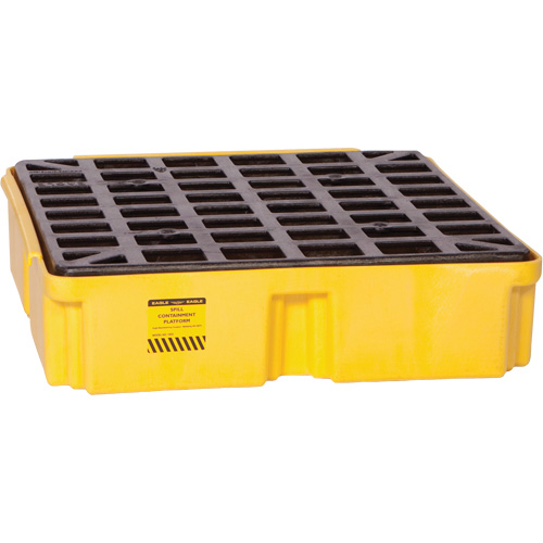 Plateforme de d&eacute;versement modulaire, Capacit&eacute; de d&eacute;versement 15 gal. US, 26" x 26,25" x 6,5" Trail Hammer and Bolt