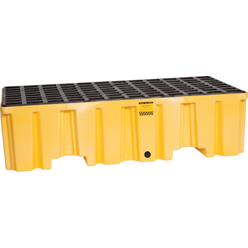 Palette de confinement des d&eacute;versements, Capacit&eacute; de d&eacute;versement 66 gal. US, 26,25" x 51" x 13,75" Trail Hammer and Bolt