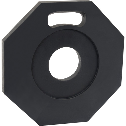 Base en caoutchouc pour poteaux d&eacute;lin&eacute;ateurs de qualit&eacute; sup&eacute;rieure, 12 lb Trail Hammer and Bolt