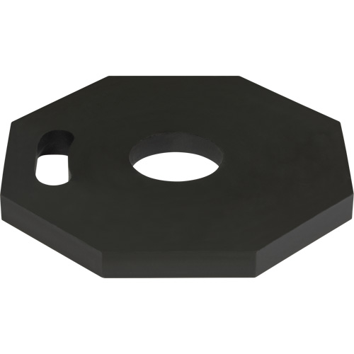Base en caoutchouc pour poteaux d&eacute;lin&eacute;ateurs de qualit&eacute; sup&eacute;rieure, 12 lb Trail Hammer and Bolt