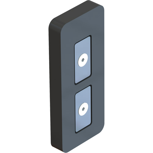 Embout magn&eacute;tique pour ruban/banni&egrave;re PLUS, Noir Trail Hammer and Bolt