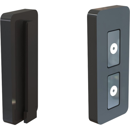 Embout magn&eacute;tique pour ruban/banni&egrave;re PLUS, Noir Trail Hammer and Bolt