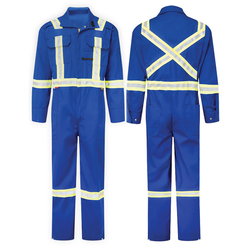 Combinaison de luxe 6 oz Nomex Essential, Taille 38 (grand taille), Bleu royal Trail Hammer and Bolt