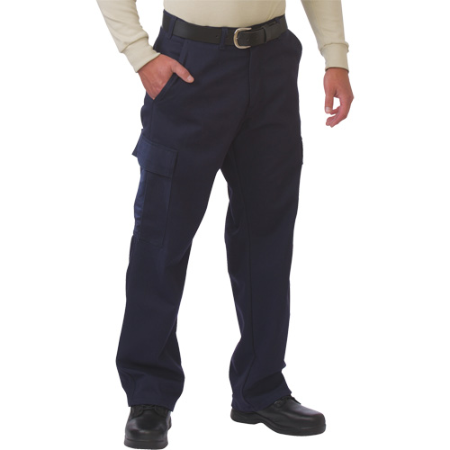 Westex UltraSoft&reg; Cargo Pants, 30, x 36, Navy Blue, 12.4 cal/cm2 Trail Hammer and Bolt
