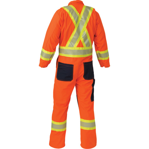 Combinaison ind&eacute;chirable, 2T-Grand, Orange haute visibilit&eacute; Trail Hammer and Bolt