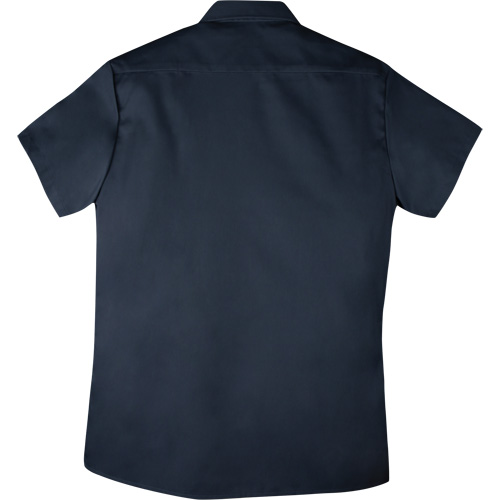 Chemise de travail &agrave; manches courtes en tissu crois&eacute;, Hommes, 4T-Grand, Bleu marine Trail Hammer and Bolt