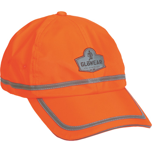 Casquette de baseball haute visibilit&eacute; GloWear 8930, Orange haute visibilit&eacute;, Polyester Trail Hammer and Bolt
