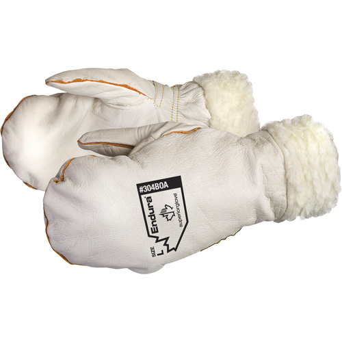 Endura&reg; Winter Chopper Cowgrain Mitts, Size Large, Mitt Trail Hammer and Bolt