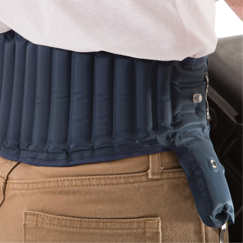 Air Belt&reg; Lumbar Support, Nylon, Medium/Small Trail Hammer and Bolt