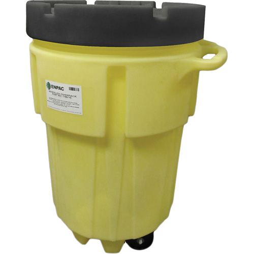 Wheeled Poly-Spillpack, 95 US gal., Mobile Trail Hammer and Bolt