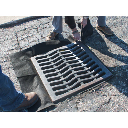 Storm Sentinel&reg; Catch Basin Insert, Oil & Sediment, 48" L x 36" W Trail Hammer and Bolt