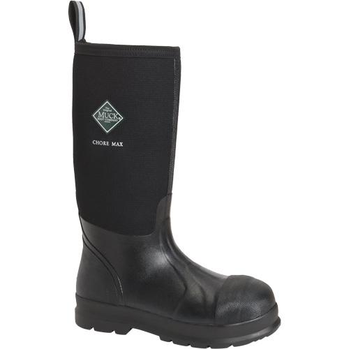 Bottes de s&eacute;curit&eacute; Chore Max, Caoutchouc, Embout Composite, Pointure 10, Semelle R&eacute;sistant aux perforations Trail Hammer and Bolt