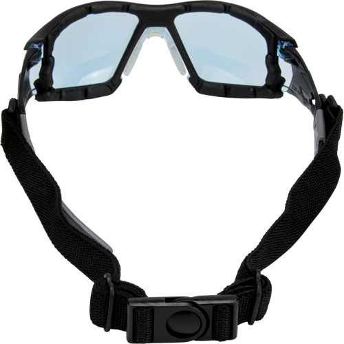 Z2900 Series Safety Glasses with Foam Gasket, Blue Lens, Anti-Scratch, ANSI Z87+/Meets/Exceeds CSA Z94.3 Trail Hammer and Bolt