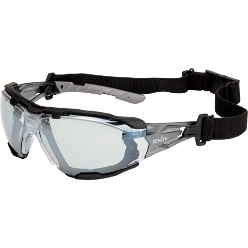 Lunettes de s&eacute;curit&eacute; s&eacute;rie Z2900 avec joint en mousse, Lentille Miroir int&eacute;rieur/ext&eacute;rieur, Anti-&eacute;gratignures, ANSI Z87+/R&eacute;pond ou surpasse la norme CSA Z94.3 Trail Hammer and Bolt