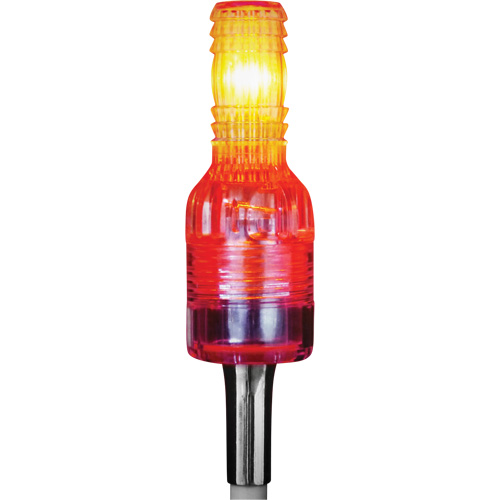 Safety Whip&reg; Hi-Visibility LED Safety Whip Light Trail Hammer and Bolt