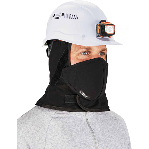 Doublure de casque de s&eacute;curit&eacute; d'hiver N-Ferno avec cache-bouche, Doublure en Molleton, Taille unique, Noir Trail Hammer and Bolt