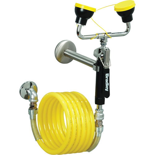Eyewash Station, Wall-Mount Installation Trail Hammer and Bolt