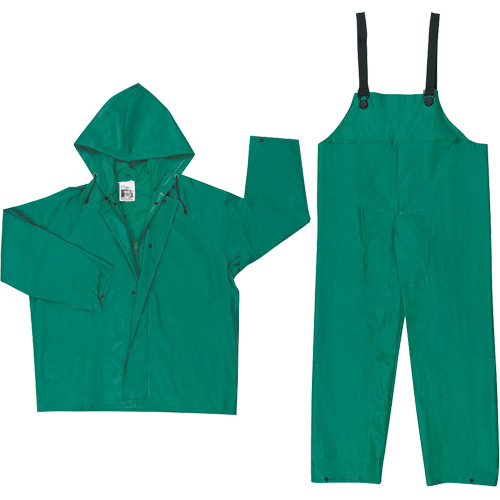 Ensemble imperm&eacute;able avec limite dinflammabilit&eacute; Dominator, Grand, Vert Trail Hammer and Bolt