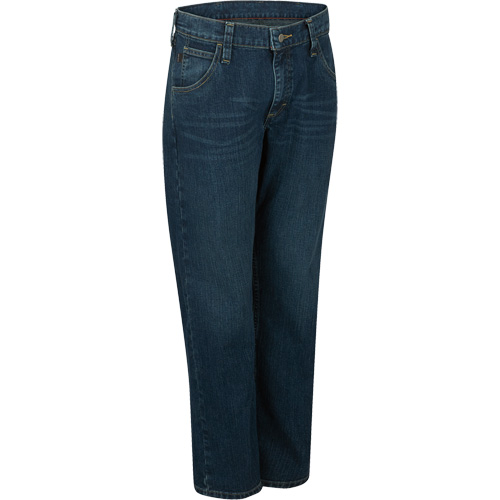 Men's Straight Fit Stretch Jeans, 32 Waist Trail Hammer and Bolt