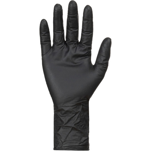 Gants jetables KeepKleen, T-Grand, Nitrile, 8 mils, Sans poudre, Noir Trail Hammer and Bolt