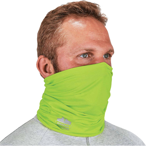 Cache-cou de refroidissement polyvalent Chill-Its, Jaune lime haute visibilit&eacute; Trail Hammer and Bolt