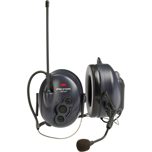 Peltor LiteCom FRS Headset, Neckband Style, 26 dB Trail Hammer and Bolt