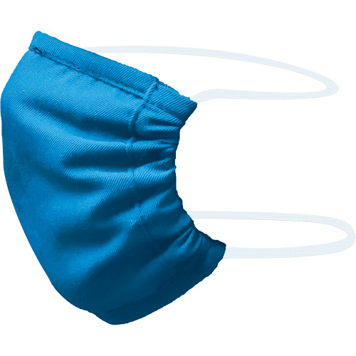 Westex&reg; DH Flame Resistant Reusable Face Masks, Aramid/Lyocell/Modacrylic, Royal Blue Trail Hammer and Bolt