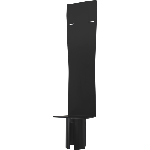 Dispenser Holder for Crowd Control Post, Black Trail Hammer and Bolt