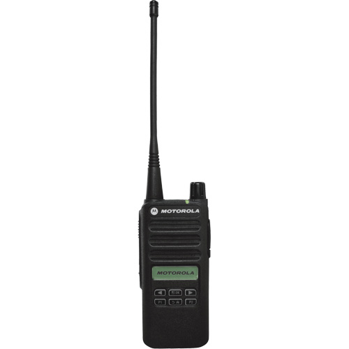 CP100 Series Two-Way Radio, UHF Radio Band, 160 Channels, 250000 sq. ft. Range Trail Hammer and Bolt