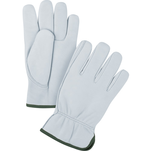 Premium Driver's Gloves, X-Large, Grain Goatskin Palm Trail Hammer and Bolt