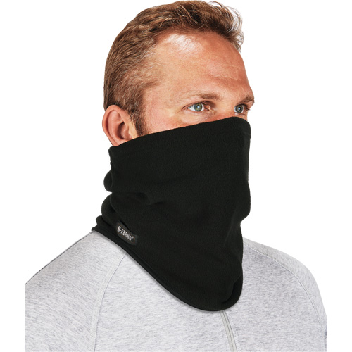 N-Ferno&reg; 6960 Neck Gaiter, Black, Fleece Trail Hammer and Bolt