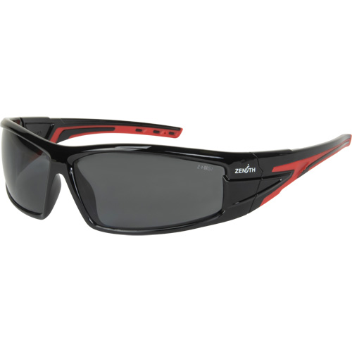 Lunettes de s&eacute;curit&eacute; de s&eacute;rie Z3300, Lentille Grise/fum&eacute;e, Anti-&eacute;gratignures/Polaris&eacute;, ANSI Z87+/R&eacute;pond ou surpasse la norme CSA Z94.3 Trail Hammer and Bolt
