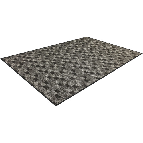 Terra Nova Classic Entrance Mat, Wiper, 3' x 5' x 5/16", Charcoal Trail Hammer and Bolt