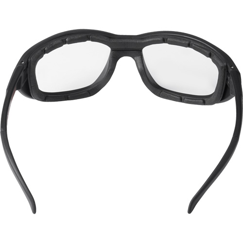 Lunettes de s&eacute;curit&eacute; performantes avec joint, Lentille Transparent, Antibu&eacute;e/Anti-&eacute;gratignures, ANSI Z87+/R&eacute;pond ou surpasse la norme CSA Z94.3 Trail Hammer and Bolt