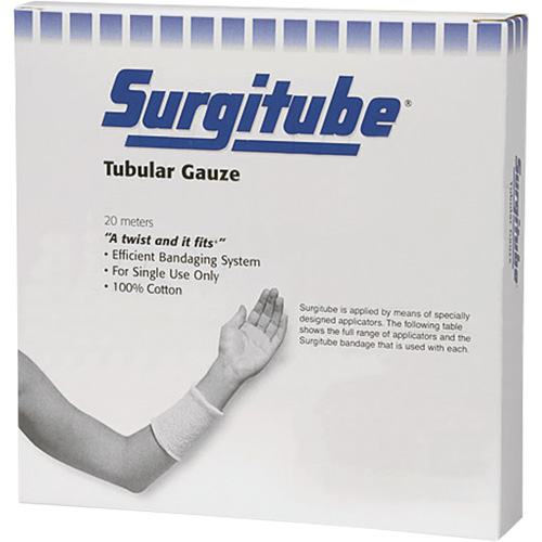 Gaze tubulaire Surgitube, Rouleau, 65-1/2' lo x 1-1/2" la, Dispositif m&eacute;dical Non m&eacute;dical Trail Hammer and Bolt