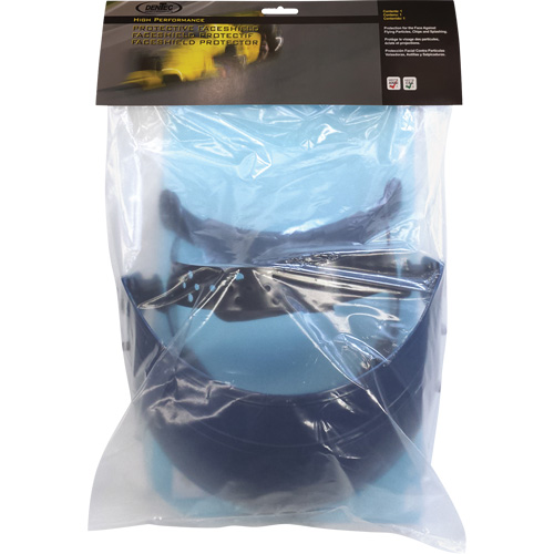 Valuguard Faceshield, Polyester, Ratchet Suspension Trail Hammer and Bolt