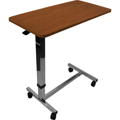 Adjustable Rolling Overbed Table Trail Hammer and Bolt