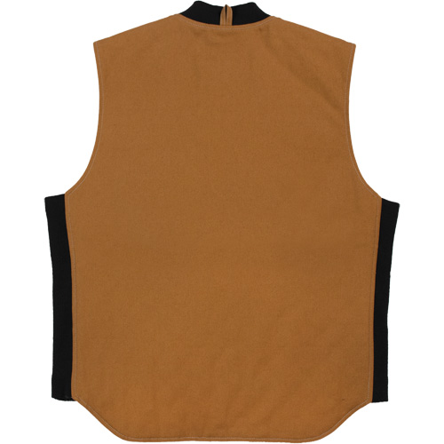 Gilet &agrave; moto WV04, Hommes, Petit, Brun Trail Hammer and Bolt
