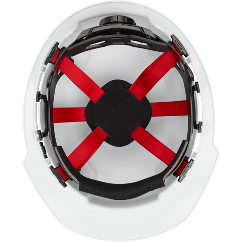 Casque de s&eacute;curit&eacute; &agrave; bordure avant, R&eacute;pond aux normes CSA type 1, Suspension Rochet, Ventil&eacute; Trail Hammer and Bolt