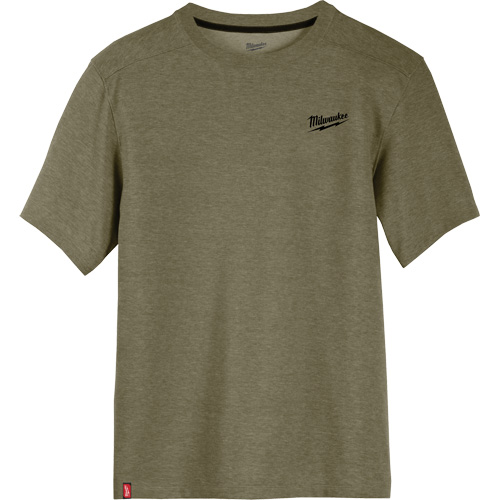 T-shirt de travail hybride, Hommes, Petit, Vert Trail Hammer and Bolt