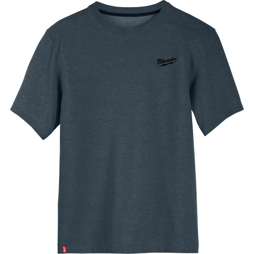 T-shirt de travail hybride, Hommes, Petit, Bleu Trail Hammer and Bolt