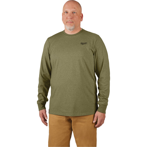 T-shirt de travail hybride, Hommes, Petit, Vert Trail Hammer and Bolt